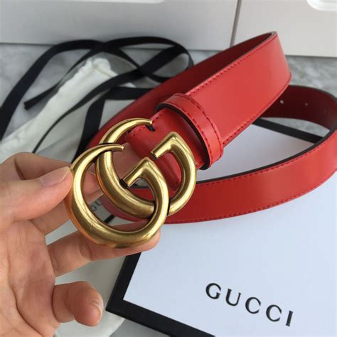 red gucci belt cheap|red Gucci belt red buckle.